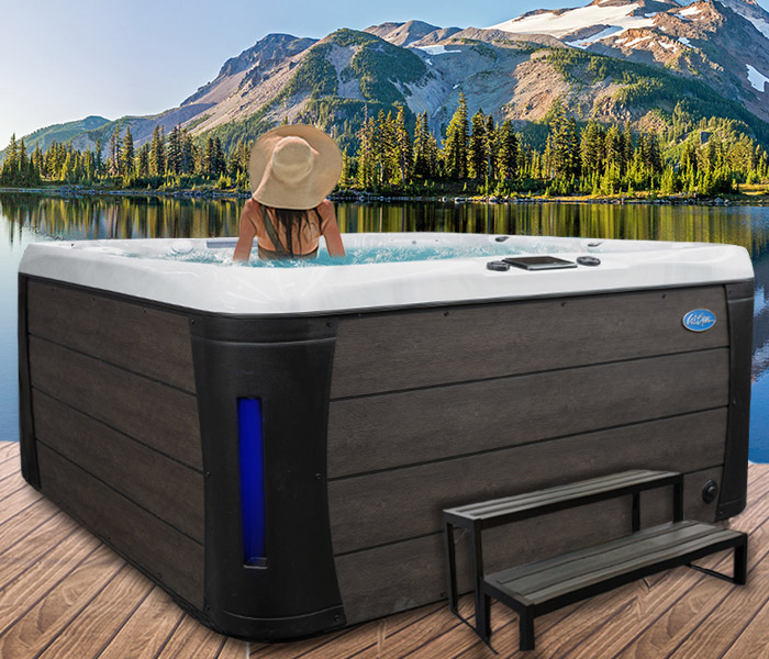 Calspas hot tub being used in a family setting - hot tubs spas for sale Oakland